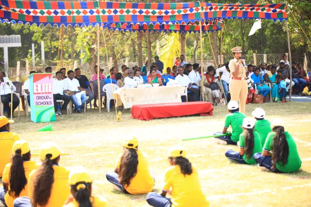Elite Public School campus and activities