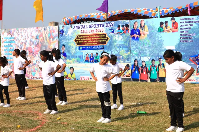 Elite Public School campus and activities