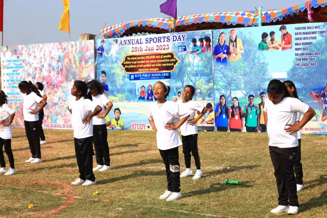 Elite Public School campus and activities