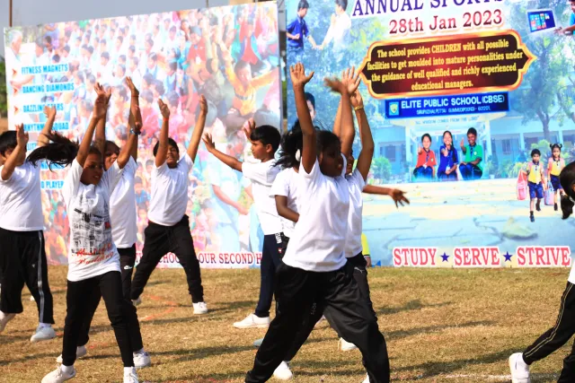 Elite Public School campus and activities